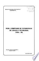 Perú, compendio de estadísticas de ciencia y tecnología