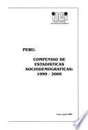 Perú, compendio de estadísticas sociodemográficas