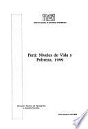 Perú, niveles de vida y pobreza, 1999