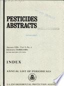 Pesticides Abstracts