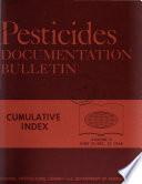 Pesticides Documentation Bulletin