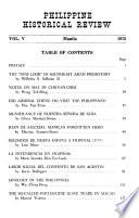 Philippine Historical Review