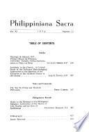 Philippiniana Sacra