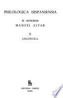 Philologica hispaniensia