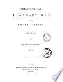 Philosophical Transactions of the Royal Society