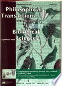 Philosophical Transactions of the Royal Society of London