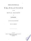 Philosophical Transactions of the Royal Society of London