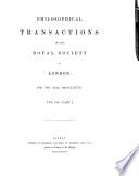 Philosophical Transactions of the Royal Society of London