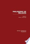 Philosophy of Religion