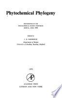 Phytochemical Phylogeny