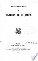 Piezas escogidas de Calderon de la Barca