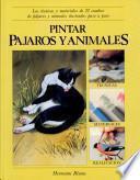 Pintar pájaros y animales