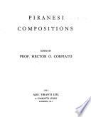 Piranesi Compositions