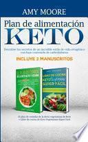 Plan de alimentación Keto Incluye 2 Manuscritos El plan de comidas de la dieta vegetariana de Keto + Libro de cocina de Keto Vegetariano Súper Fácil