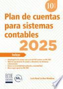 Plan de cuentas para sistemas contables 2025 - 10ma edición