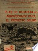 Plan de Desarrollo Agropecuario Para El Proyecto Oruro
