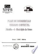 Plan de desarrollo urbano distrital