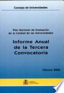Plan nacional de evaluación de la calidad de las universidades
