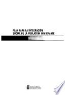 Plan para la integración social de la población inmigrante