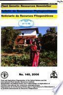 Plant Genetic Resources Newsletter