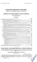 Plant Regulatory Announcements