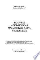 Plantas alergénicas del Estado Lara, Venezuela