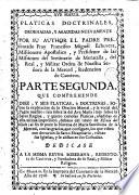 Pláticas dominicales, 2