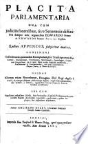 Pleadings In Parliament With The Judgements thereon, in the Reigns of Edward I. and Edward II., Kings of England