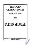 Pleito secular