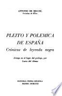 Pleito y polémica de España