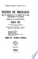 Pleitos de hidalguía que se conservan en el Archivo de la Real Chancillería de Valladolid
