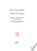 Pliegos poéticos españoles en bibliotecas de Portugal