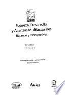 Pobreza, desarrollo y alianzas multiactorales