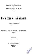 Poca cosa es un hombre
