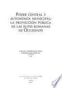 Poder central y autonomía municipal