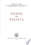 Poder de policía