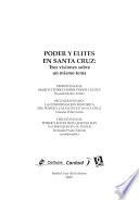 Poder y elites en Santa Cruz