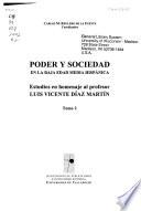 Poder y sociedad en la Baja Edad Media Hispánica