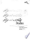 Poe Studies/dark Romanticism