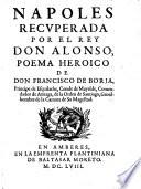 Poema heroico, Napoles recuperada por el rei Don Alonso