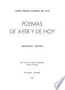 Poemas de ayer y de hoy