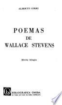 Poemas de Wallace Stevens