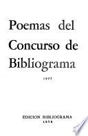 Poemas del Concurso de Bibliograma, 1977