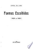 Poemas escolhidos (1925 a 1930)