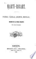 Poemas, fábulas, quentos, novelas