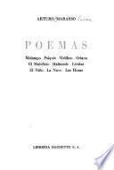 Poemas: Melampo, Psiquis, Melibeo, Oriana, El maleficio, Halimede, Lícidas, El niño, La nave, Las horas