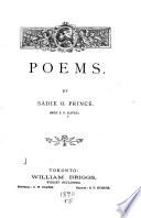Poems by Sadie O. Prince