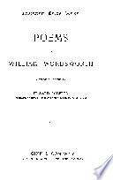 Poems by William Wordsworth