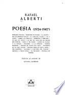 Poesía, 1924-1967