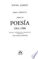 Poesía 1964-1988